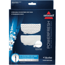 Bissell Powerfresh Replacement 2 Pads 4 discs