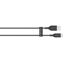 Mophie Essential USB-C-A Cable Braided 1M Black