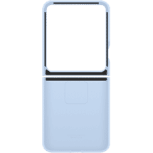 Samsung Galaxy Flip6 Silicone Case with Ring Blue