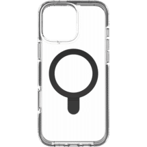 ZAGG Santa Cruz RingStand case iPhone 16 Pro Max - Clear/Black