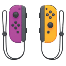 Nintendo Switch Joy-Con Pair Neon Purple & Orange