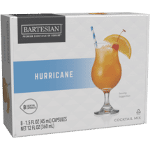Bartesian 8 Pack Hurricane Rum Capsules