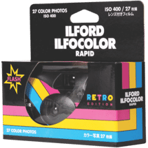 Ilford Single Use Camera Black