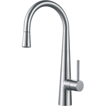 Hafele Mixer Tap Brushed Stainless Steel Pullout Sprayer