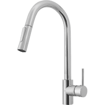 Hafele Mixer Tap Polished Chrome Pullout Sprayer