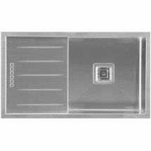Hafele Squareline Sink G3 Single Bowl and Drainer