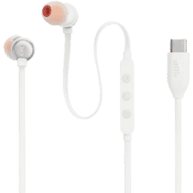 JBL Tune 310 USB-C Headphones- White