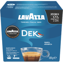 Lavazza DEK CRESMOSO Coffee Capsules 16PK
