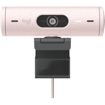 Logitech BRIO 500 Full HD 1080p webcam (Rose)