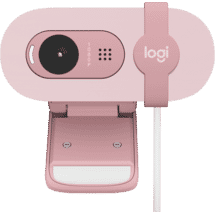 Logitech Brio 100 Full HD 1080p Webcam (Rose)