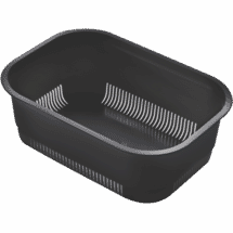 Oliveri AC0620 PETITE 1/2 BOWL COLANDER CHARCOAL