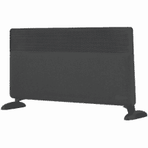 Ausclimate 2000W EcoSmart Pro Large Panel Heater - Charcoal Black