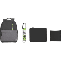 AGVA 4-in-1 Laptop Backpack Bundle - Black
