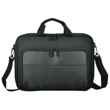 AGVA 15.6" Clamshell Laptop Briefcase - Black