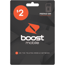 Boost PREPAID SIM KIT $2