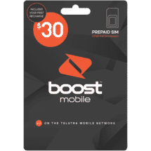 Boost PREPAID SIM KIT $30