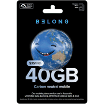 Belong Mobile Starter Kit $35 POSA