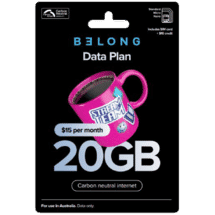 Belong Data Sim Starter Kit $15 POSA