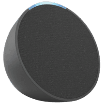 Amazon Pop Compact Smart Speaker with Alexa (Charcoal)