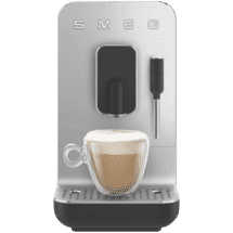 Smeg Bean To Cup Coffee Machine With Steam Wand Matte Black