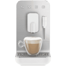 Smeg Bean To Cup Coffee Machine With Steam Wand Matte White
