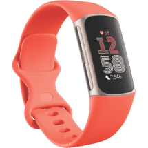 Fitbit Charge 6 - Coral/Champagne Gold Aluminium
