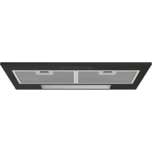 Chef 70cm Integrated Rangehood Black