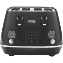 DeLonghi Distinta Moments 4 Slice Toaster - Black