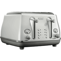 DeLonghi Icona Capitals 4 Slice Toaster Sydney White