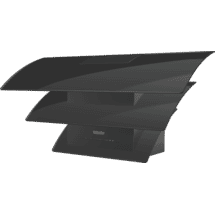 Miele Triple 88cm Black Wall Mounted Rangehood