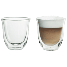 DeLonghi Cappuccino Thermo Glasses 2 Pack