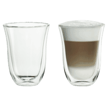 DeLonghi Latte Thermo Glasses 2 Pack