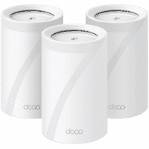 TP-LINK Deco BE11000 Tri-Band Whole-Home Mesh Wi-Fi 7 System (3-pack)