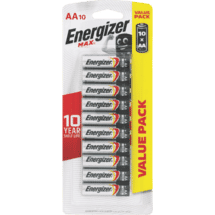 Energizer Max AA Batteries 10 Pack