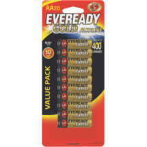 Eveready Gold AA 20 Pack