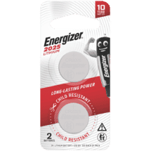 Energizer Lithium Coin CR2025 2PK