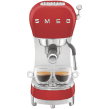 Smeg 50's Style Espresso Coffee Machine Red