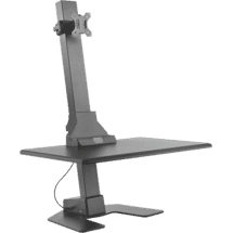 Ergovida Monitor Electric Workstation Black
