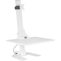Ergovida Monitor Electric Workstation White