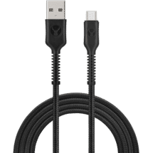 Bonelk Long-Life Easy Grip USB-A to USB-C 60W Cable 1.2m Black