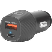 Bonelk Car Charger USB-C + USB-A - Blk