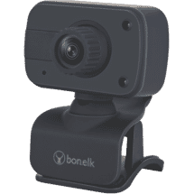 Bonelk USB Webcam Clip On - 1080p (Black)