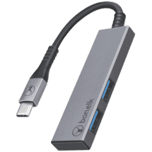 Bonelk USB-C to 2 Port USB 3.0 Hub (Space Grey)