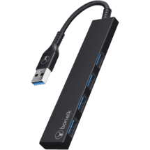 Bonelk Long-Life USB-A to 4 Port USB 3.0 (Black)