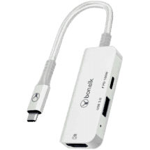 Bonelk Long-Life 3in1 Multiport Hub (White)