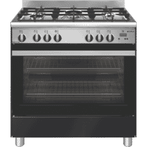 Emilia 80cm Gas Cooker - Matt Black