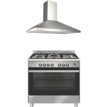 Emilia EM90PKSS Freestanding Cooking Pack EM965GE + CK90FP
