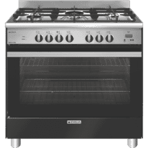 Emilia 90cm Dual Fuel Cooker - Matt Black