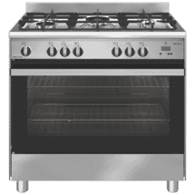 Emilia 90cm Stainless Steel Gas Upright Cooker