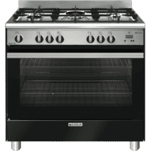 Emilia 90cm Matte Black Gas Freestanding Cooker